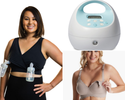 Breastfeeding & Pumping cover photo collage