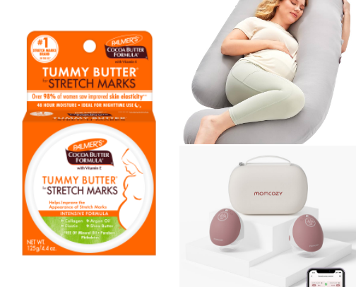 Pregnancy/New Mom Essentials cover photo collage