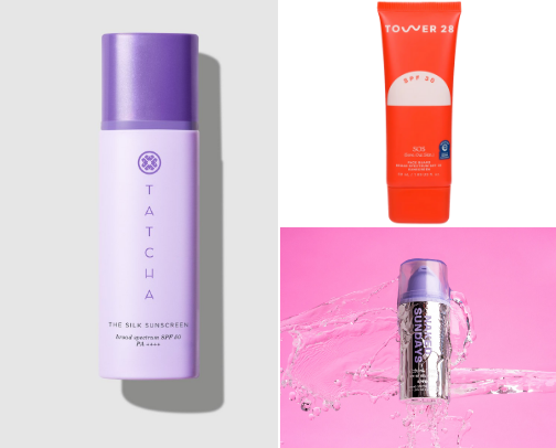 TOP SUNSCREENS cover photo collage