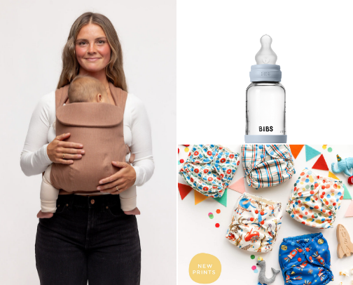 What's on my baby registry cover photo collage
