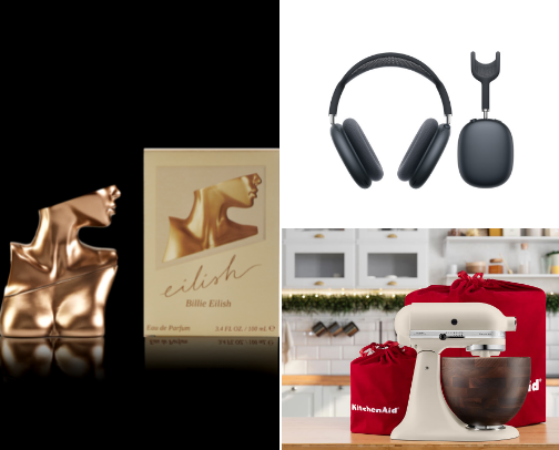 Happy holiday gifting cover photo collage