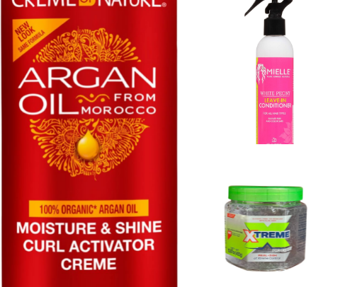 My fav hair products cover photo collage