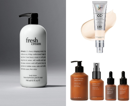 My favorite beauty recs cover photo collage