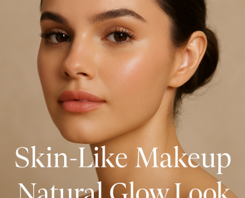 🎨 Skin-Like Makeup – Natural Glow Look cover photo collage