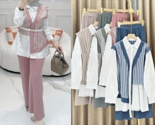 Rekomendasi oufit gemes cover photo collage