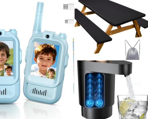 Camping essentials cover photo collage