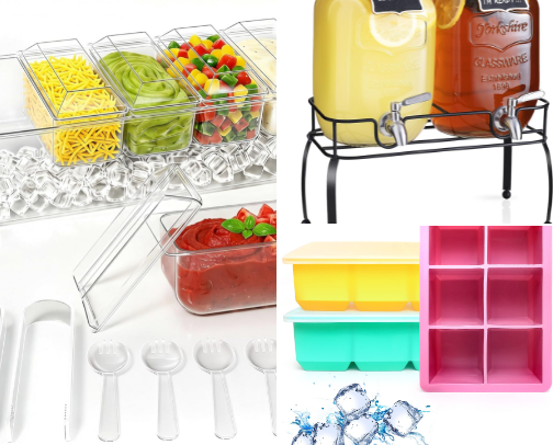 Cute Summer Hosting Decor  | Soft Girl Aesthetic cover photo collage