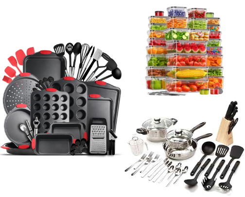 Kitchen Essentials for New Home cover photo collage