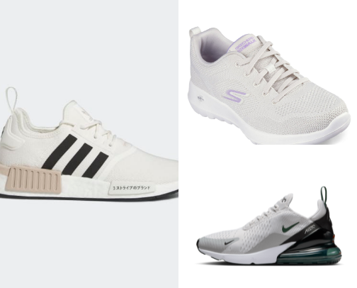 very comfy/fashion shoes 👟 👠 cover photo collage