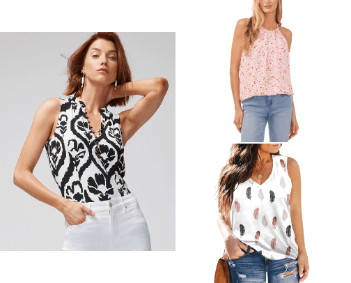 Womens daytime wear for a Cruise cover photo collage