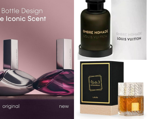 Best parfums cover photo collage