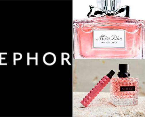 Parfumes for events cover photo collage