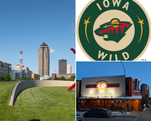Des Moines Favorites cover photo collage