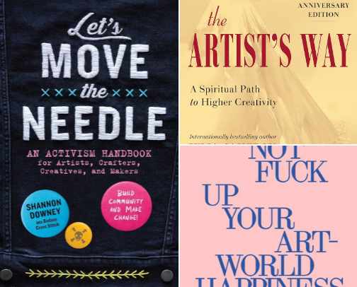easy reads for creatives, small business owners and the self employed cover photo collage