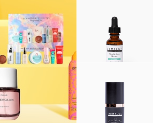 skincare must haves 🤍 cover photo collage