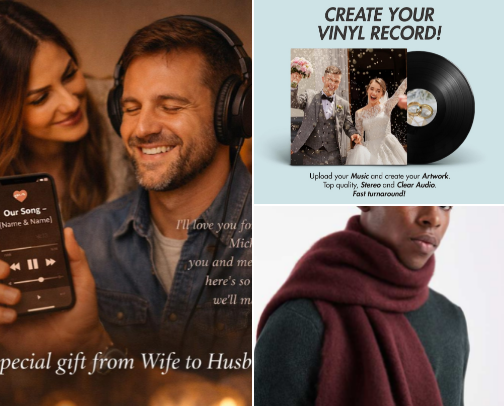 ❤️‍🩹Gift Ideas for Him 💝❤️ cover photo collage