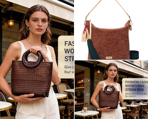 Unique Purses cover photo collage