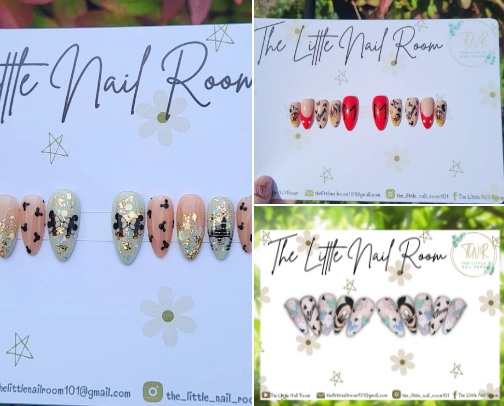 My Press On Sets cover photo collage