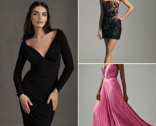 Coctail & Party Dresses cover photo collage