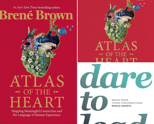 Atlas of the Heart: Mapping Meaningful Connection and the Language of Human cover photo collage