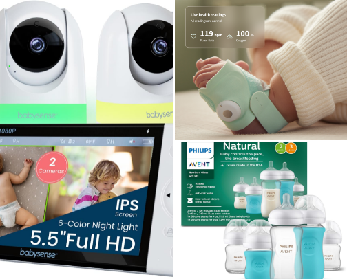 New Mom Must Haves cover photo collage