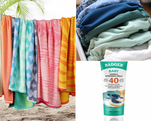 Lakeside, Pool Party, Ocean Beach summer...here we come! cover photo collage