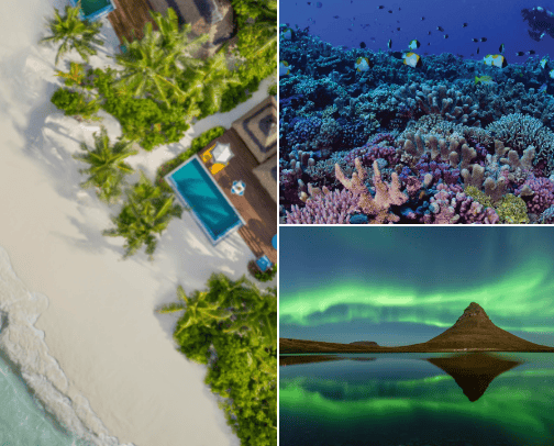 Ultimate Travel Bucket List✈️ cover photo collage