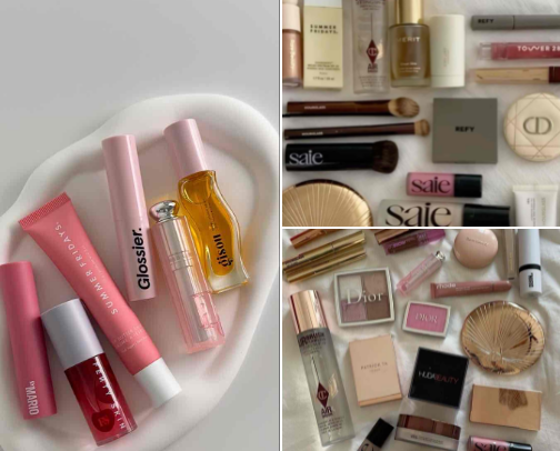 teenage girl makeup ESSENTIALS! cover photo collage