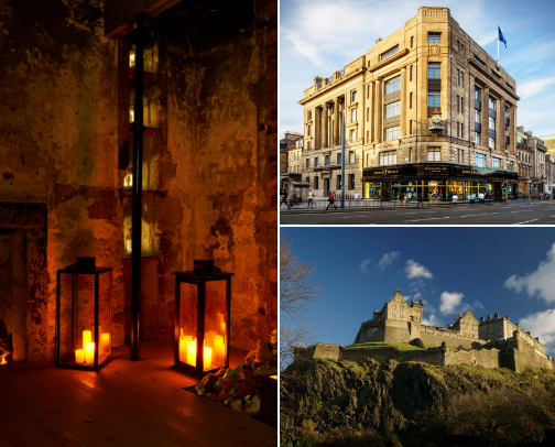 Travel - Edinburgh cover photo collage