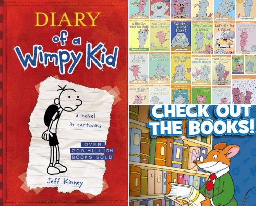 Two Readers, One List: Our Favorite Books ~ My 9 Yr Old & Me cover photo collage