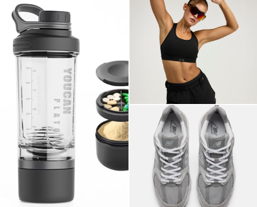 Everything you need for your workout🏋️ cover photo collage