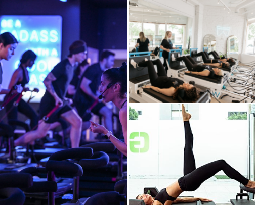 My Favorite Pilates & Yoga Studios in Los Angeles cover photo collage