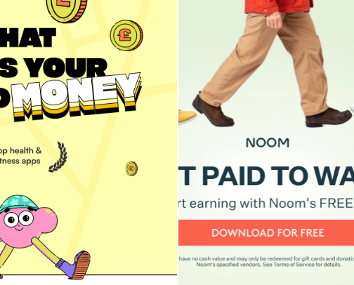 Walking, Step Tracking & Rewards Apps cover photo collage