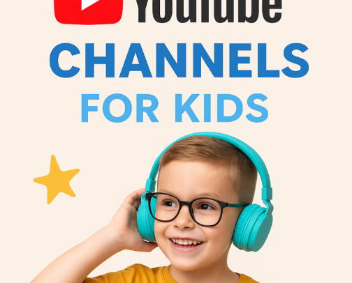 Christian YouTube Channels for Kids – Wholesome videos that teach truth in a kid-friendly way. cover photo collage