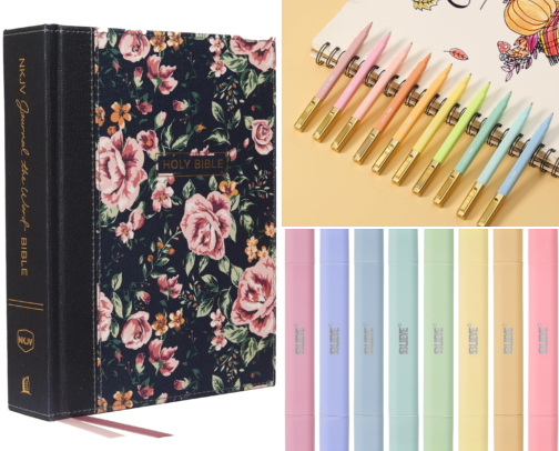 Bible & Journaling📖🖋️ cover photo collage