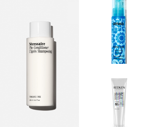 The Products That Keep My Thick Hair Healthy: Hydration and Heat Protection for Everyday Styling cover photo collage