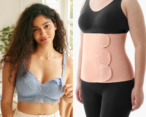 Momcozy | Must-Haves for New Moms (Nursing Bras + Postpartum Essentials) 30% Off cover photo collage