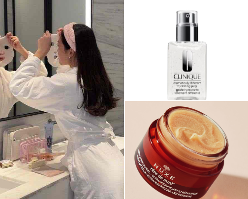 Fresh Morning Routine 🫧 cover photo collage