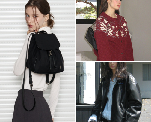 한국에서 화제가 된 겨울 코디: 편안하고 힙한 스트릿 스타일 ❄️ cover photo collage