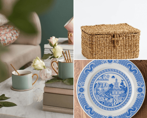 H&M home decor cover photo collage