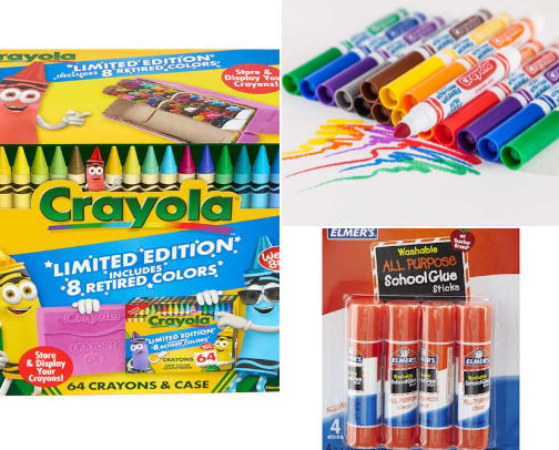Back to School Favs 🖍️ 🎒 🍎 cover photo collage