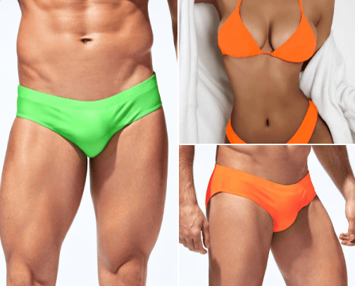 Couple's Beach Outfits cover photo collage