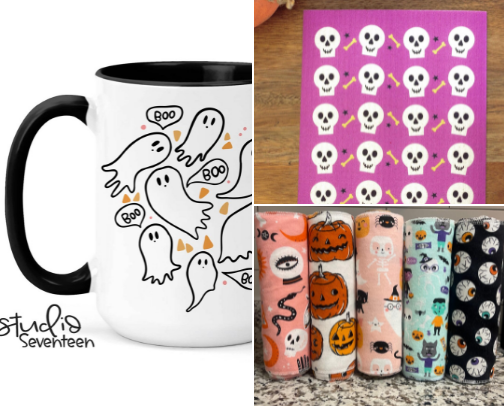 Sustainable Halloween Accents for the Home cover photo collage