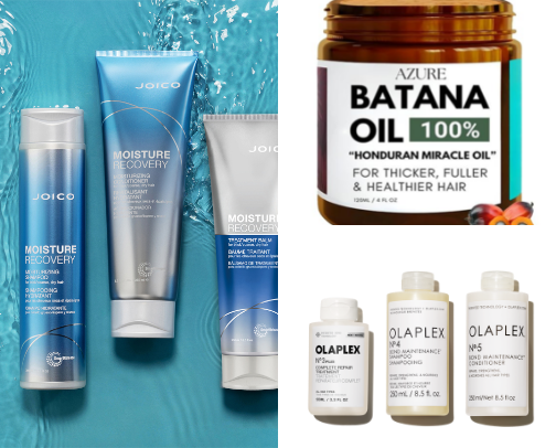 Type 4 Hair Care Products to Help Grow Strong and Healthy Hair! cover photo collage