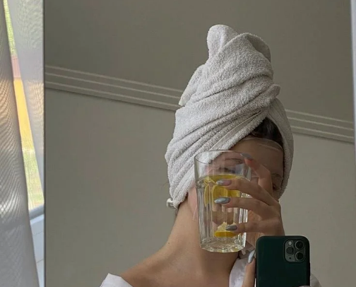 simple skin care routine ✨ cover photo collage