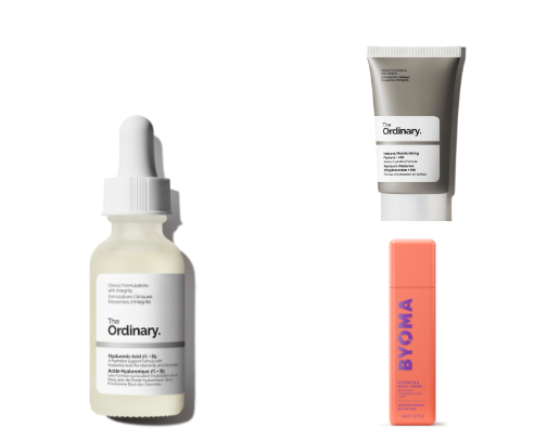 Skincare recs 🫧 cover photo collage