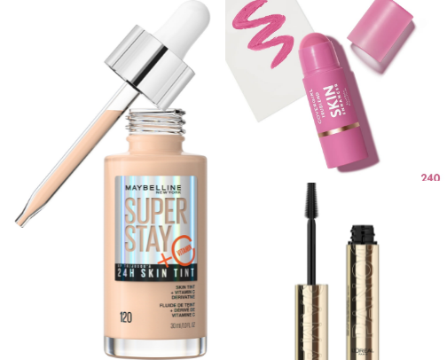 My affordable day-to-day makeup cover photo collage