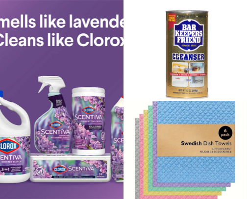 Great products for beginner cleaning cover photo collage