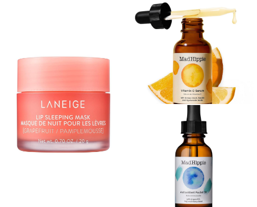 My Favorite Beauty Recs for those with Freckles, Sensitive Skin, Swavy Hair and Low Maintenance Girlies cover photo collage