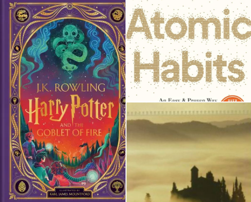 My favorite book recs cover photo collage